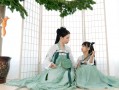 亲子汉服日常穿搭图，亲子汉服日常穿搭图片